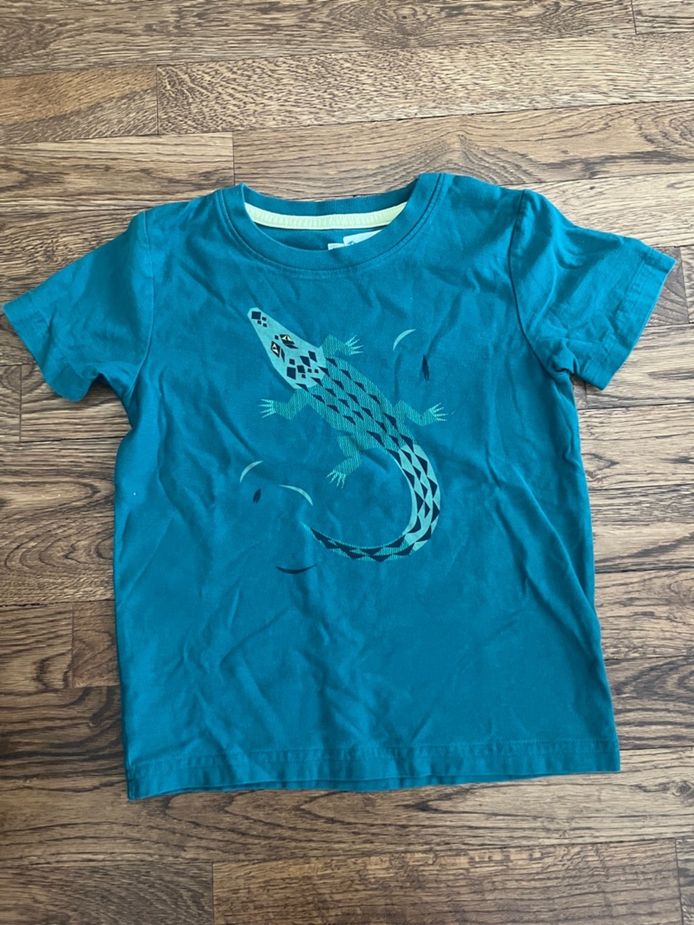 Tea Collection Green Alligator Graphic Short-Sleeve Tee